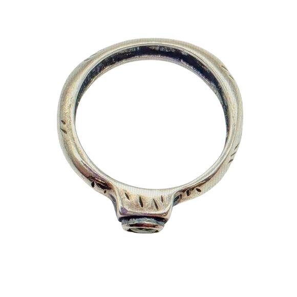 SILPADA 925 Sterling Silver Peridot Ring Size 7.75-8 - 3.67 grams - Picture 5 of 9